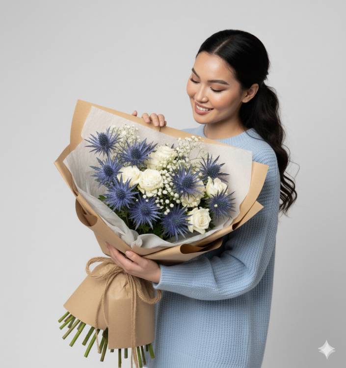 Букет Эрингиум Букет Эрингиум