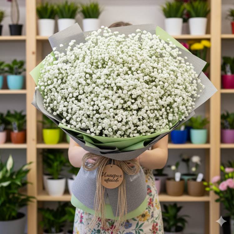 Букет из Гипсофилы Букет из Гипсофилы