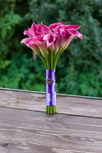 Букет невесты "Розовое сияние"