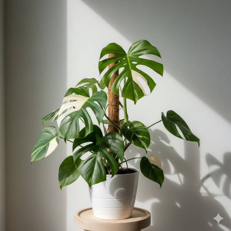 Монстера альбо Монстера альбо