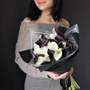 Букет из калл "Смятение чувств"