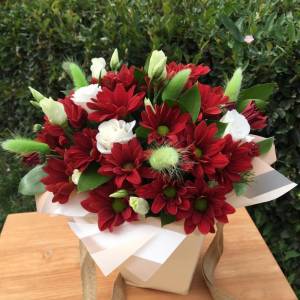 Коробочка сборная красная