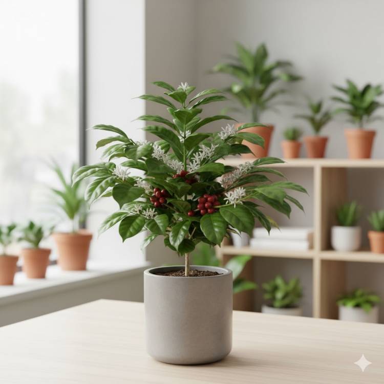 Кофейное дерево (Кофе аравийский) Кофейное дерево (Кофе аравийский)